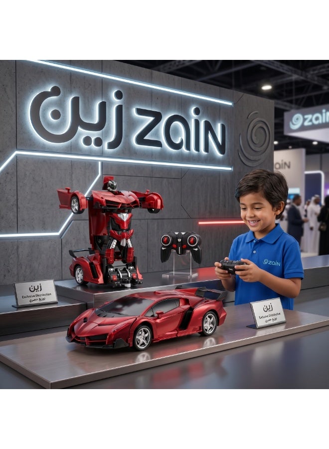 زين سيارة "زين" الروبوتية المتحولة بالريموت كنترول - Image 4