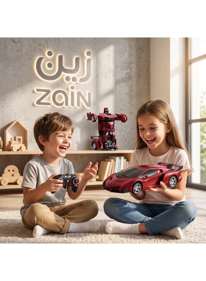 زين سيارة "زين" الروبوتية المتحولة بالريموت كنترول - Image 5