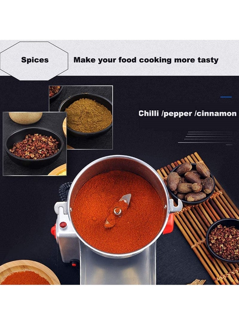 ET-LIFE 1400W 800g Grain Coffee Grinder, Superfine Mill 30s Speedy Grinding for Spice/Nut/Cereal/Coffee Bean Grains 34000RPM - Image 3