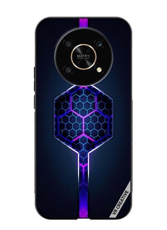 Protective Case Cover For Honor X9 5G Abstract Design Multicolour