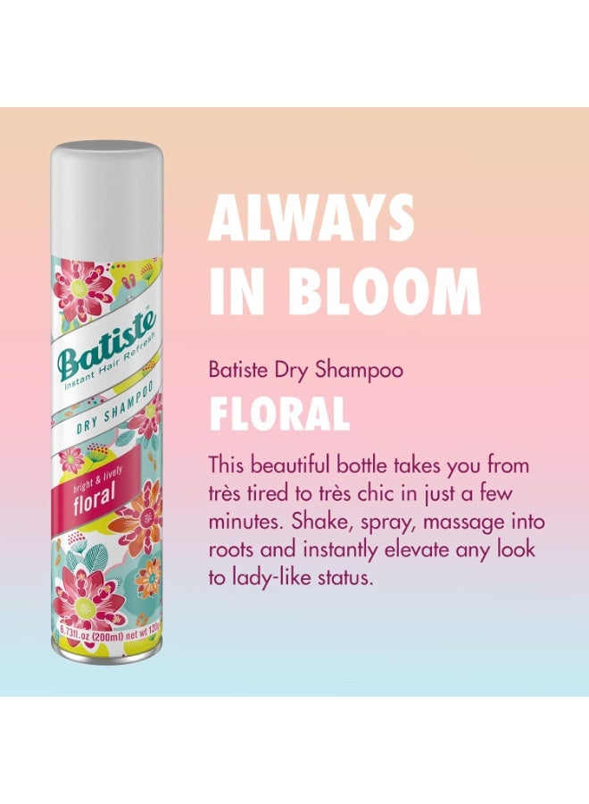 باتيستي شامبو جاف برائحة الزهور المنعشة والمشرقة - 200 مل - Image 3