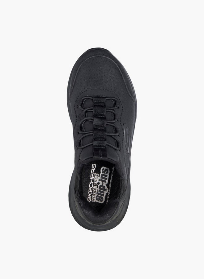 SKECHERS Boys' BOUNDER Slip-On School Shoes - 403896L-BBK  - Image 2