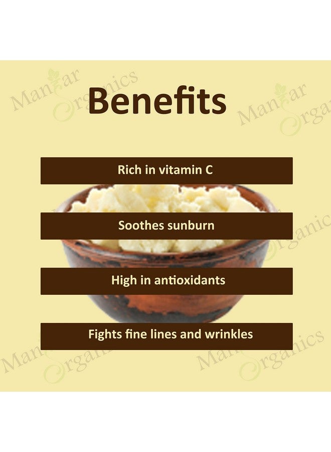 ManHar Organics ManHar Organic Mango Butter 1KG - Raw, Unrefined & African Body Butter | For Moisturization & Nourishment of Body and Skin | Lip Balm - Image 2