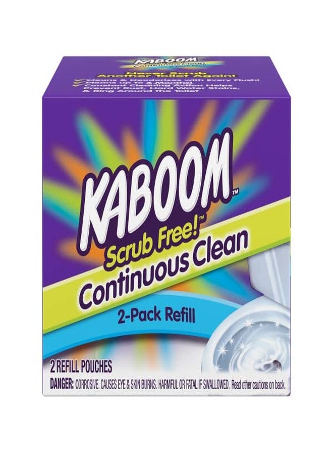 Kaboom Scrub Free! Continuous Clean Toilet Cleaning Refill Tablets (2 Count Per Package) *Refill Tablets Only. - Image 5