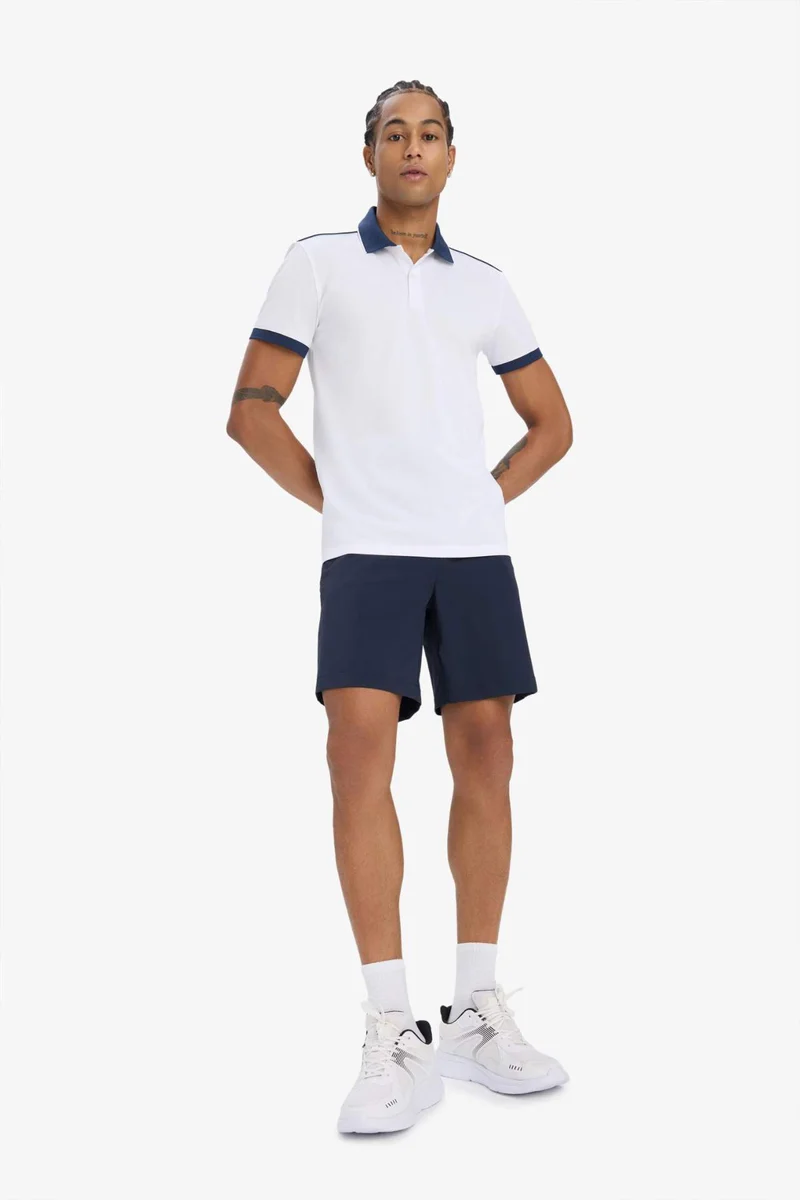 Defacto  DeFactoFit Slim Fit Sports Woven Shorts for Men | Best Price UAE