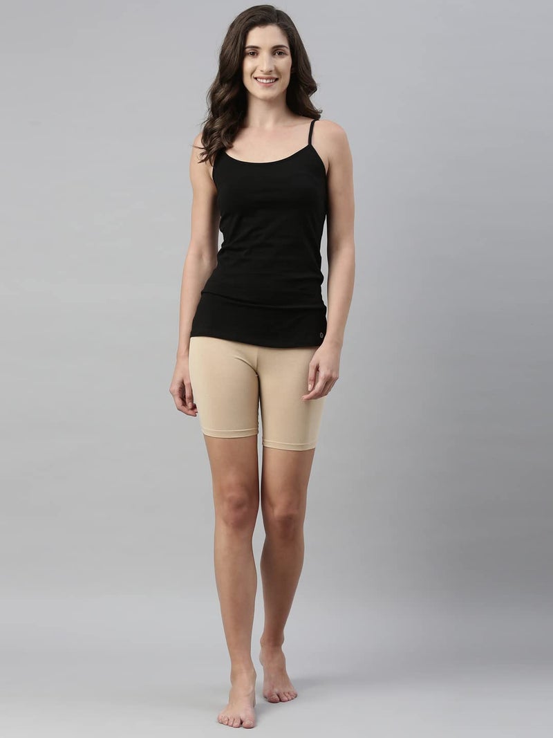 Enamor Women's Shorts (Beige, M) - Image 5