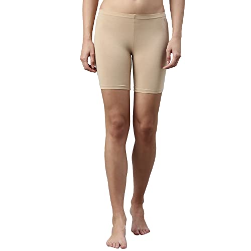 Enamor Women's Shorts (Beige, M) - Image 1