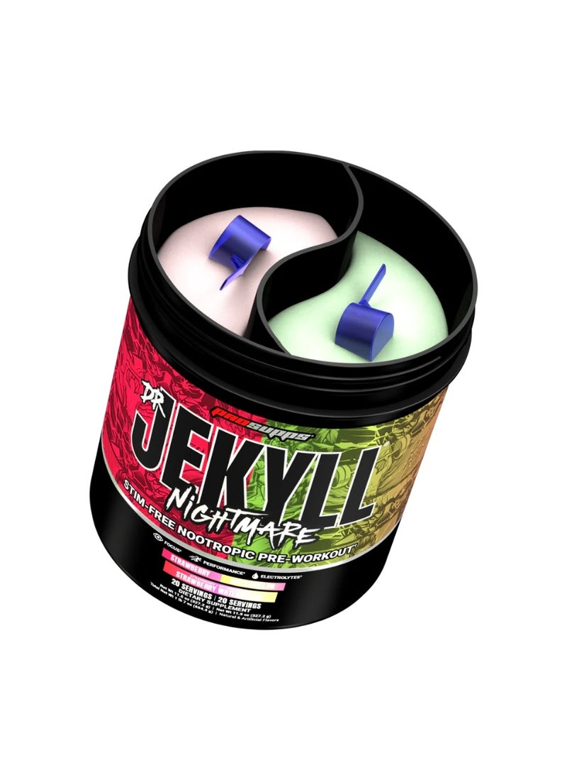 ProSupps Dr. Jekyll Nightmare Dual Tub Strawberry/Watermelon Total 40 serving - Image 2
