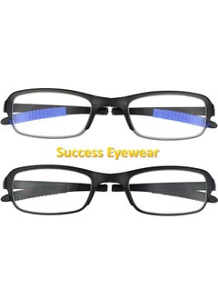 Success Eyewear Reading Glasses 2 Pair Fashion Folding Readers With Cases Unisex Glasses For Reading For Men And Women +1.5  - Image 2