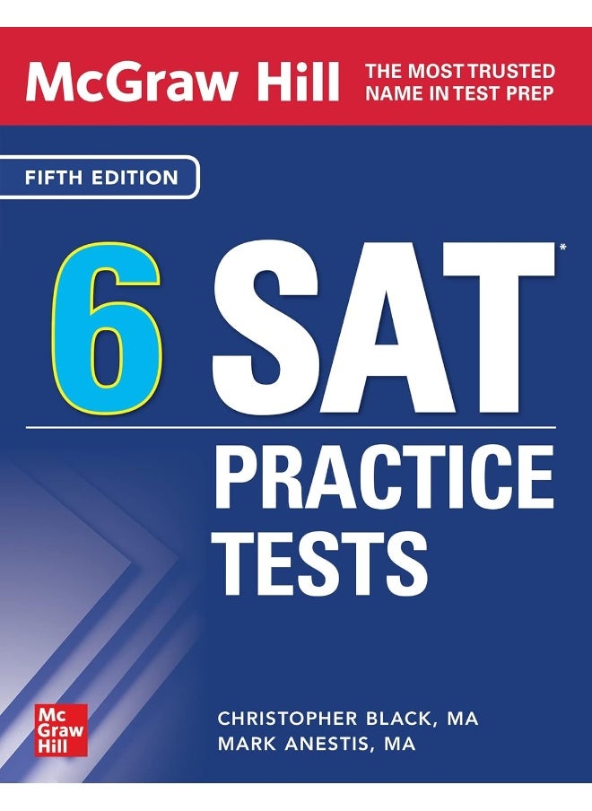McGraw Hill 6 SAT Practice Tests, Fifth Edition 
