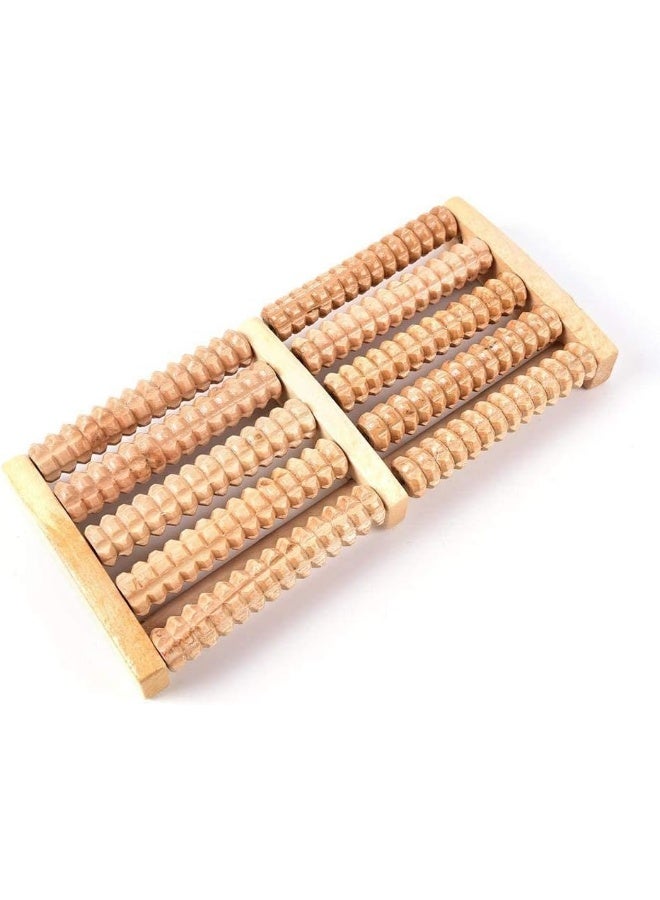 Foot Massager Traditional Wooden Roller Massager Without The Need Electricity Massage Relaxation Health Care Product - Image 5