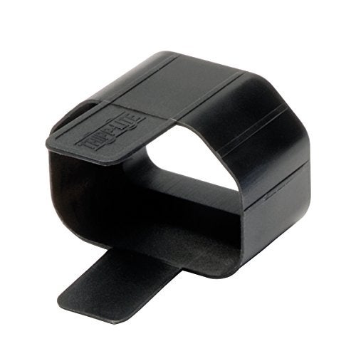 Tripp Lite PLC13BK PDU Plug Lock Connector C14 Power Cord to C13 Outlet 100 Pack Black - Image 1