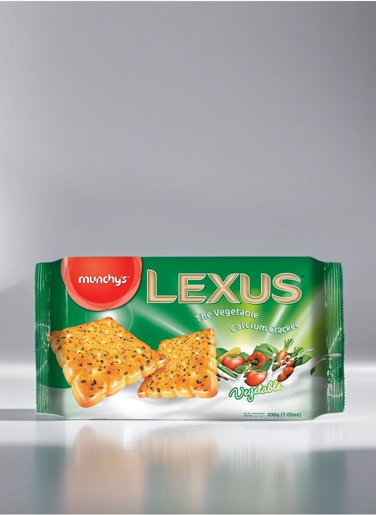 munchy's - Lexus Vegetable Calcium Crackers 200g - Image 1