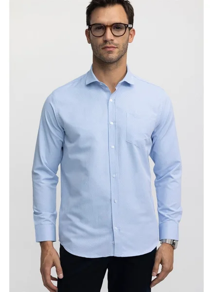 Tudors Classic Fit Patterned Men's Shirt