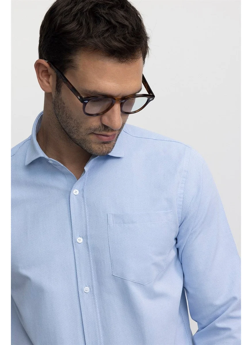 Tudors Classic Fit Patterned Men's Shirt