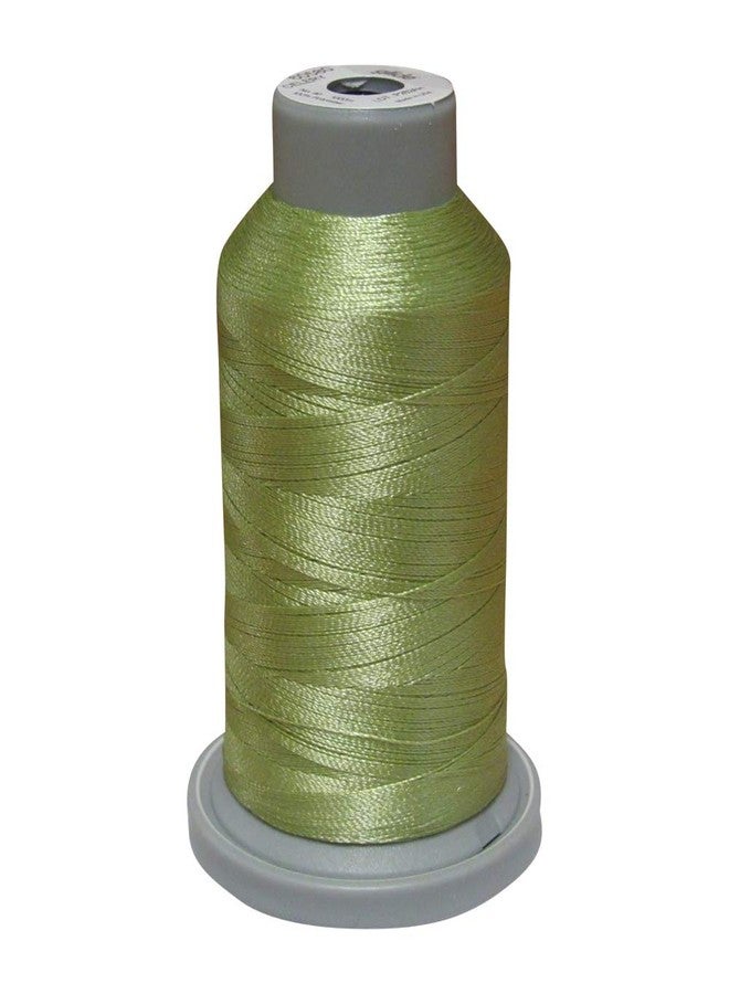 Glide 40 wt Trilobal Polyester 1000 m (1100 yd.) spool - Celery