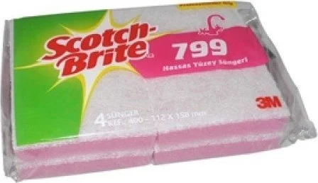 ثري ام Scotch Brite 799 Sensitive Surface Foam 4 in 112 x 158 cm