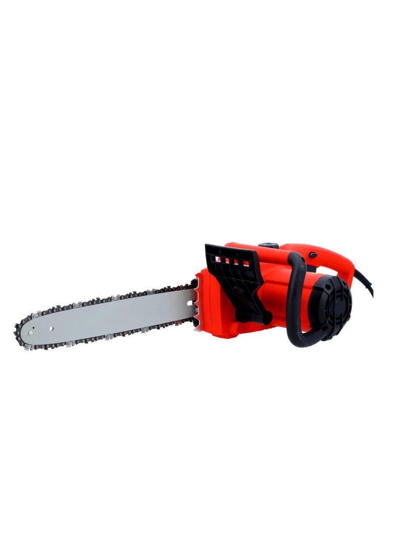 GEEPAS Electric Chainsaw Corded Chainsaw, 13m/s Max Chain Speed, Powerful Electric Saw with 350mm(14") Guide Bar, Effortless Cutting Of Wood, Trees & Branches  - Image 2