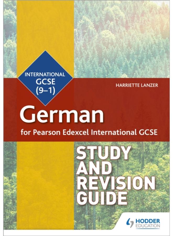 Pearson Edexcel International GCSE German Study and Revision Guide