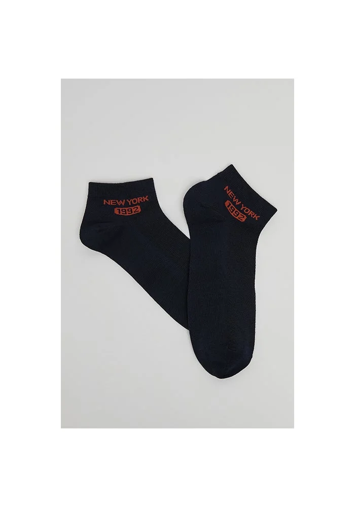 أر أند بي 3 Pack Printed Ankle Socks