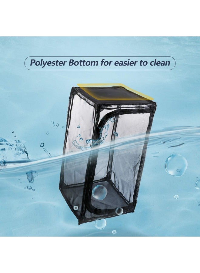 RESTCLOUD موطن فراشة ملوك ثقيل 30"، قفص حشرات قابل للطي في الهواء الطلق مع حماية بسحاب - Image 5