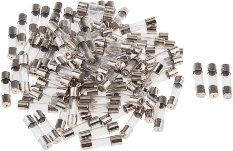 klarako 100 Pack Quick Blow Glass Tube Fuse Kits Amp Replacements 5x20mm klarako10 Values klarako1A - Image 3