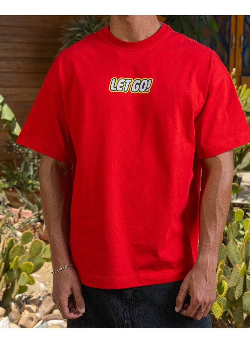 Let Go Oversized Tee
