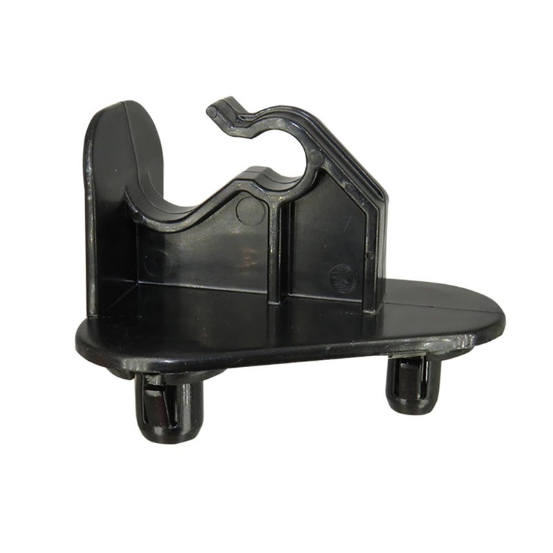 10Pcs Black Retainer Rod Clamp Clip Holder Bonnet Hood Buckle Clip Automotive Replacement Parts Black Retainer Clips Buckle - Image 2