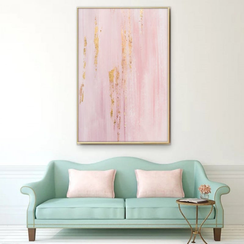 Marktna Modern design canvas painting with a hollow frame, size (50×70), one piece - Image 1