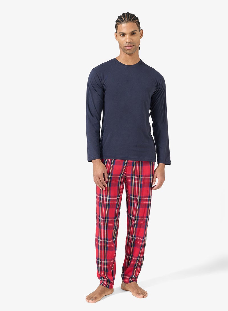 سفنتي فايف طقم بيجامة تي شيرت وبنطلون - Image 5