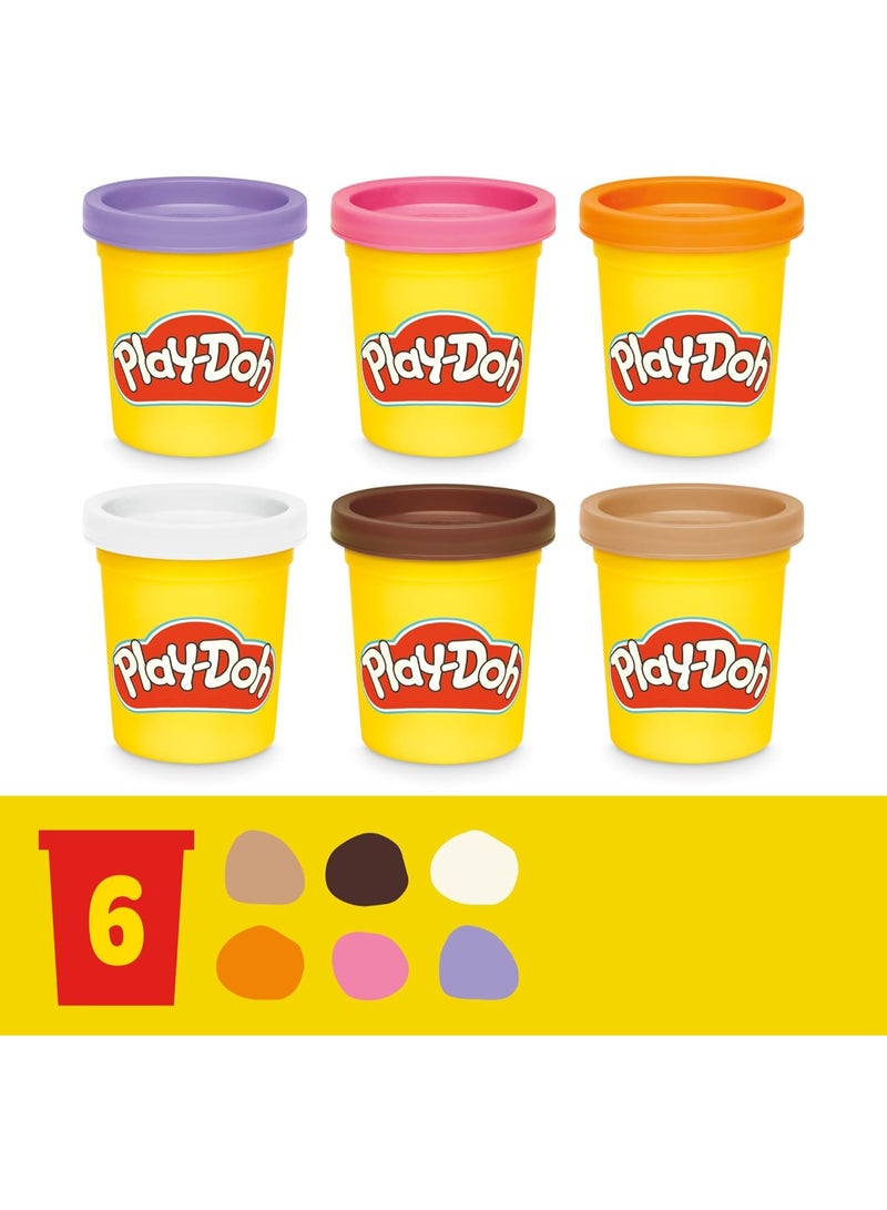 Play-Doh Little Bakery Playset with Dough Cans - Pretend Play Kitchen Toys for Kids 3+ - Image 5