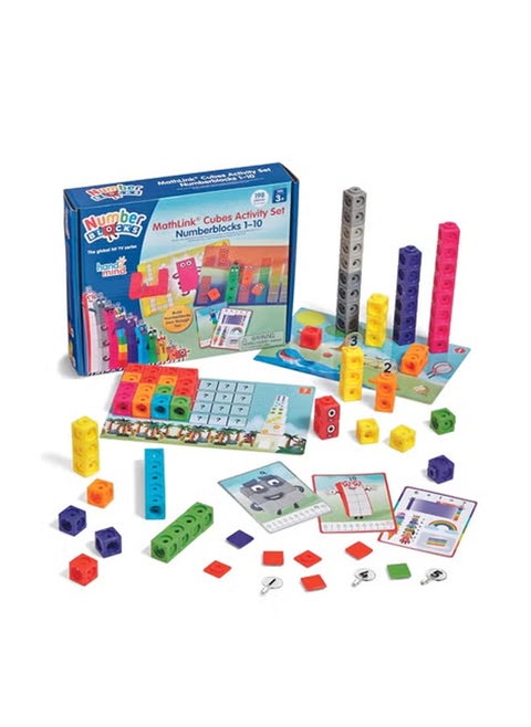 Cubes Numberblocks 1-10 Activity Set, 30 Activities Linked to TV Episodes, Math Cubes, Counting Toys, Base Ten Blocks, Montessori Math, Counters for Kids Math, Kindergarten Toys