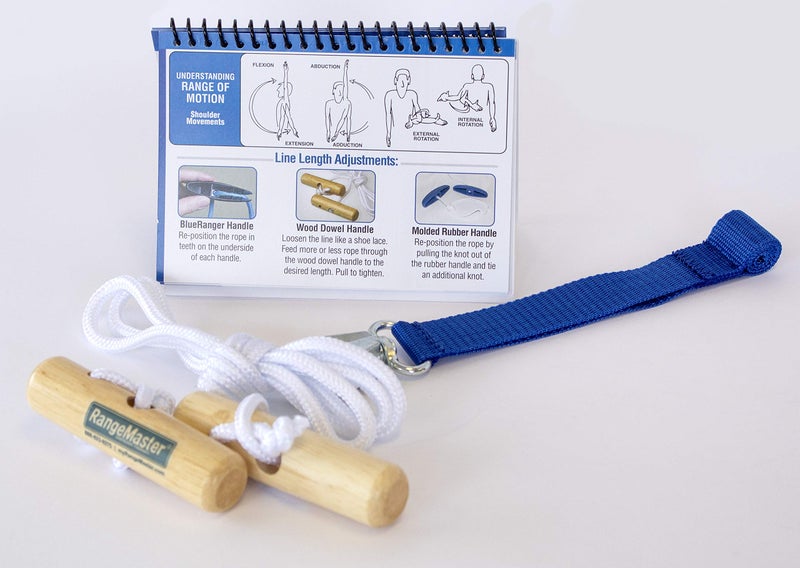 RangeMaster Over the Door Shoulder Pulley │ Physical Therapy Shoulder Tool │ Helps Enhance Range of Motion for Shoulder Pain and Surgery Recovery │ Web Strap Attachment - Image 4
