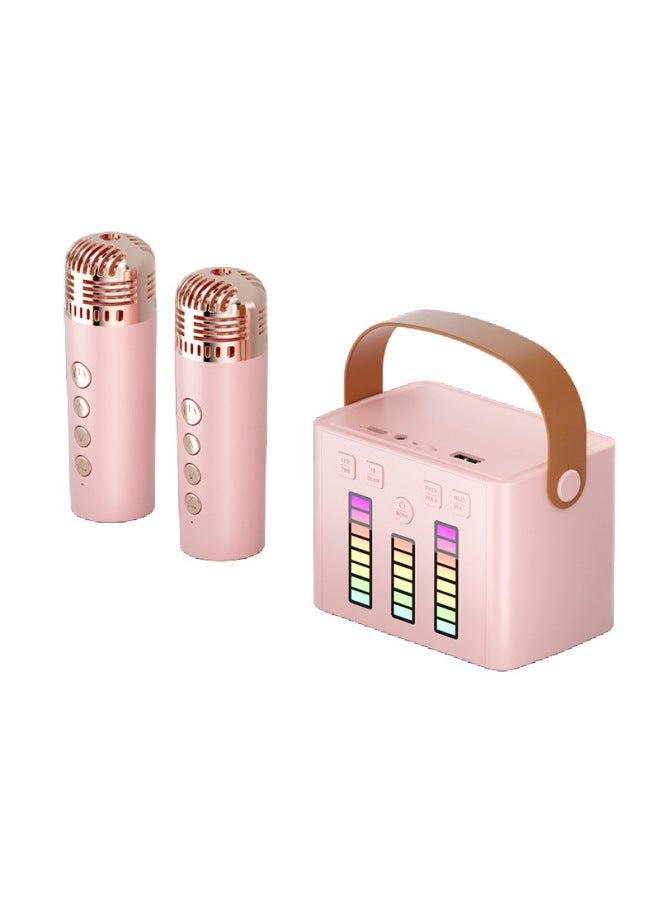 نيوترل Q2 مصباح رأس ملون مع ميكروفون لاسلكي ومتكامل مع سماعة بلوتوث، مثالي للاستخدام الخارجي والعائلي والغناء الكاريوكي - Image 1