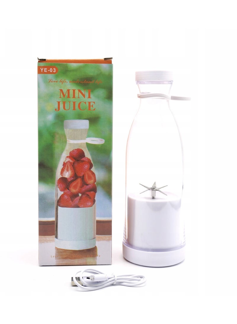 Generic - Mini Portable Multi-use Blender Rechargeable Electric Smoothie Fruit Juicer YE-03 - Image 1