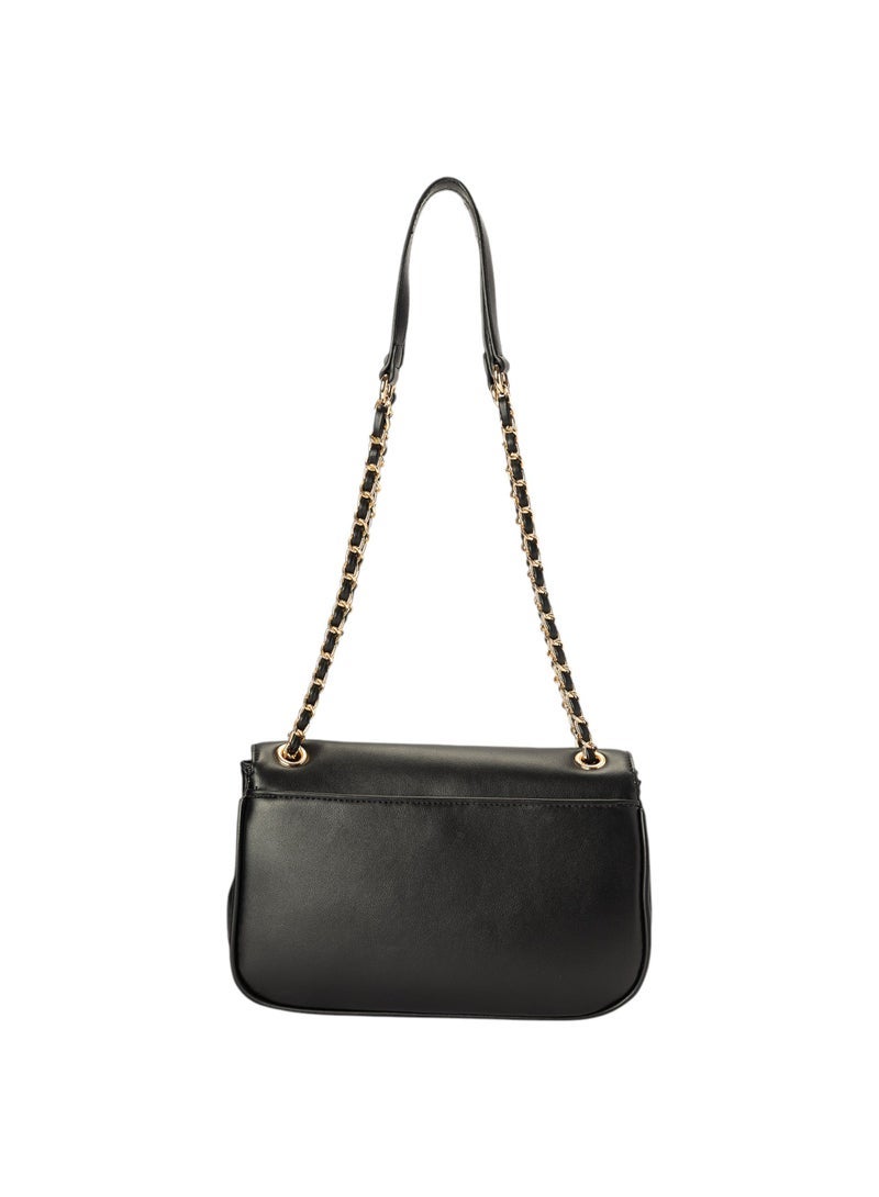 Bata Stitch Detail Flap Over Sling Bag - Image 2