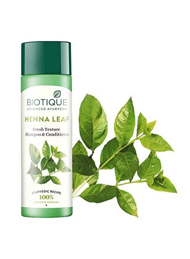 Biotique Fresh Henna Color Protect Shampoo & Conditioner For Color Treated Hair 120 Ml (Pack Of 2) - Image 3