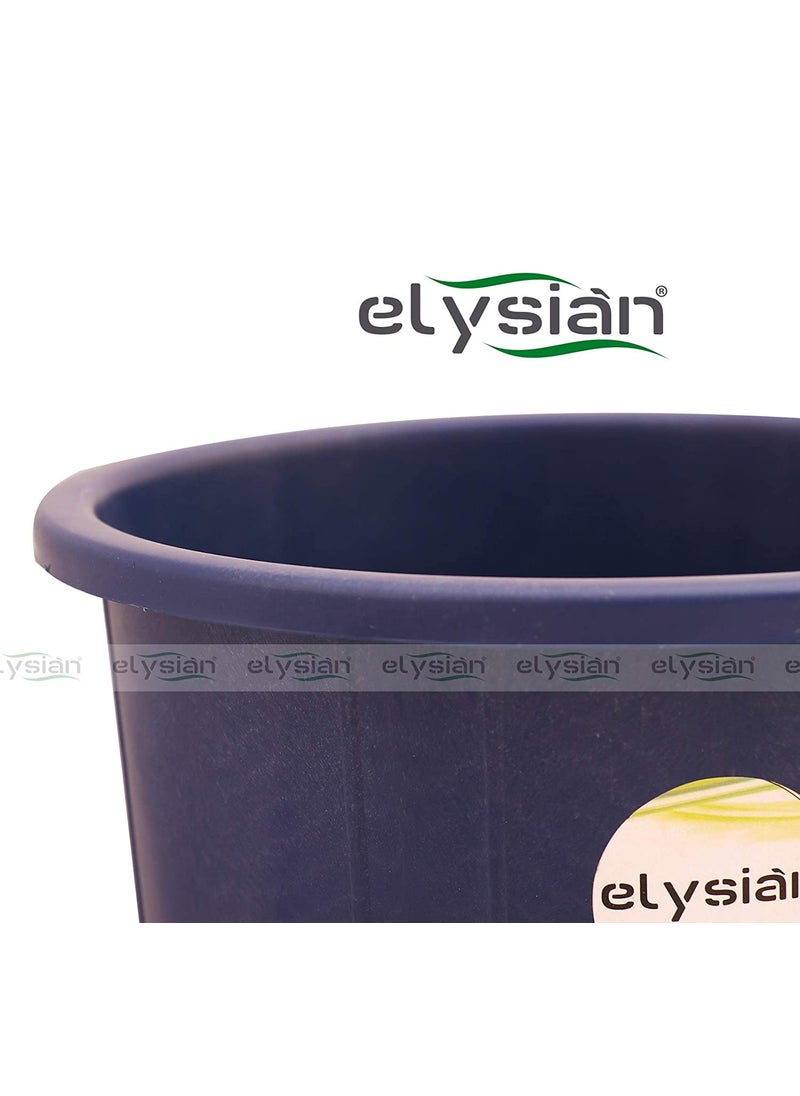 Elysian Elysian Plastic Dustbin For GarbageWaste For Home And Official Use 10 Liter Capacity Blue In Color Size29X27X29 Cm 12x11inch Pc1  - Image 5