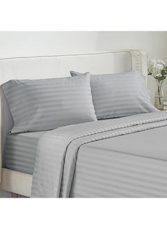 Elastic Striped Sheet Set of 3 Grey - pzsku/Z8C4866713E21554F3521Z/45/_/1707654536/97ee42a1-b2d4-43aa-9b33-04e9bab747b2