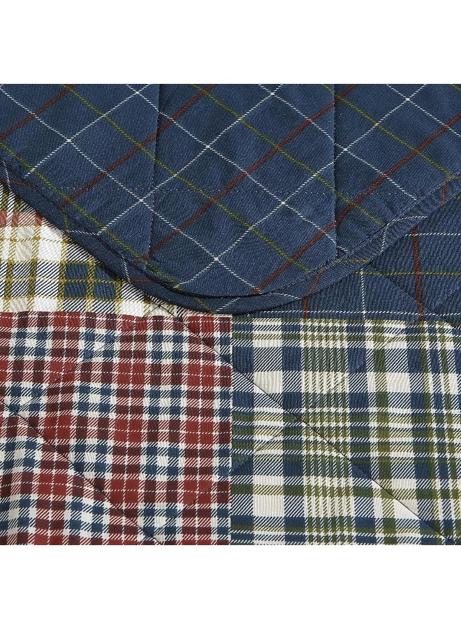 Eddie Bauer Eddie Bauer - Queen Quilt Set, Cotton Reversible Bedding with Matching Shams, Lightweight Home Decor for All Seasons  - Image 3