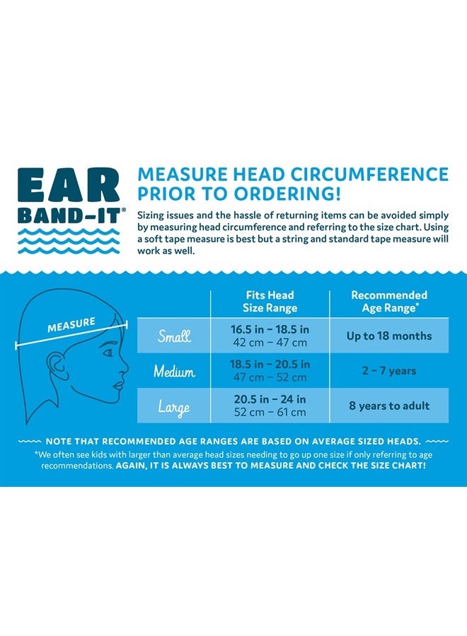 Ear Band-It Swimming Headband - Invented by Physician - Hold Ear Plugs in - The Original Swimmer's Headband - Doctor Recommended - Secure Earplugs - Image 2
