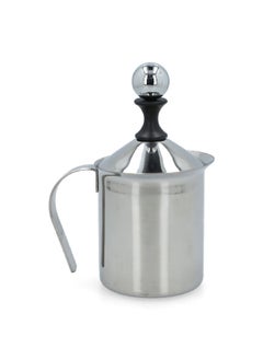 Bien Servi Lightweight Design Manual Milk Frother Silver 400 ml  - Image 2