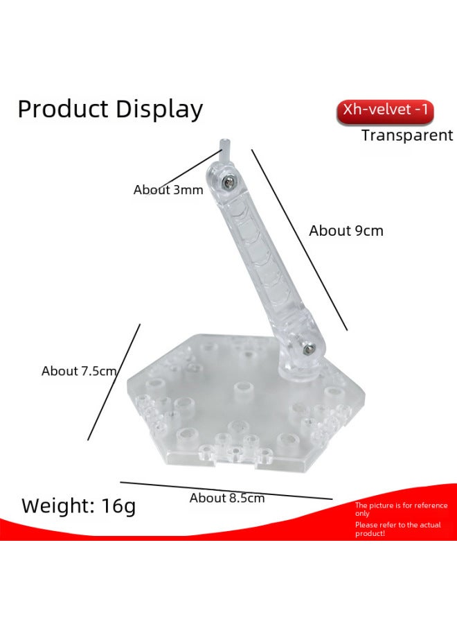 HG/BB Model Bracket Suitable For Gundam Model Hand-made Doll SHF Saint Ultraman Mask Knight-Color:XH-724-2: White Bracket - Image 4