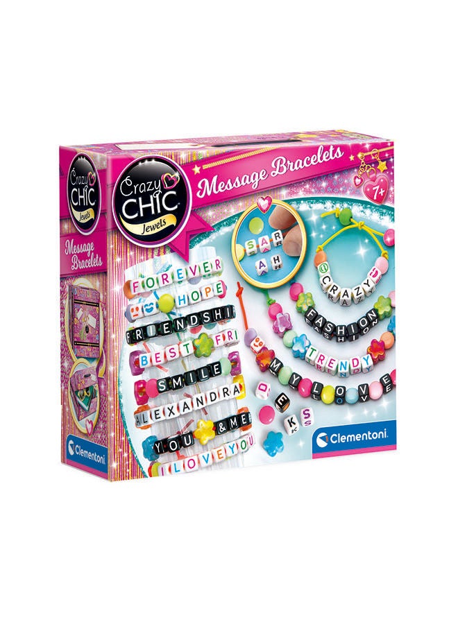 Clementoni Crazychic Message Bracelets - Image 1