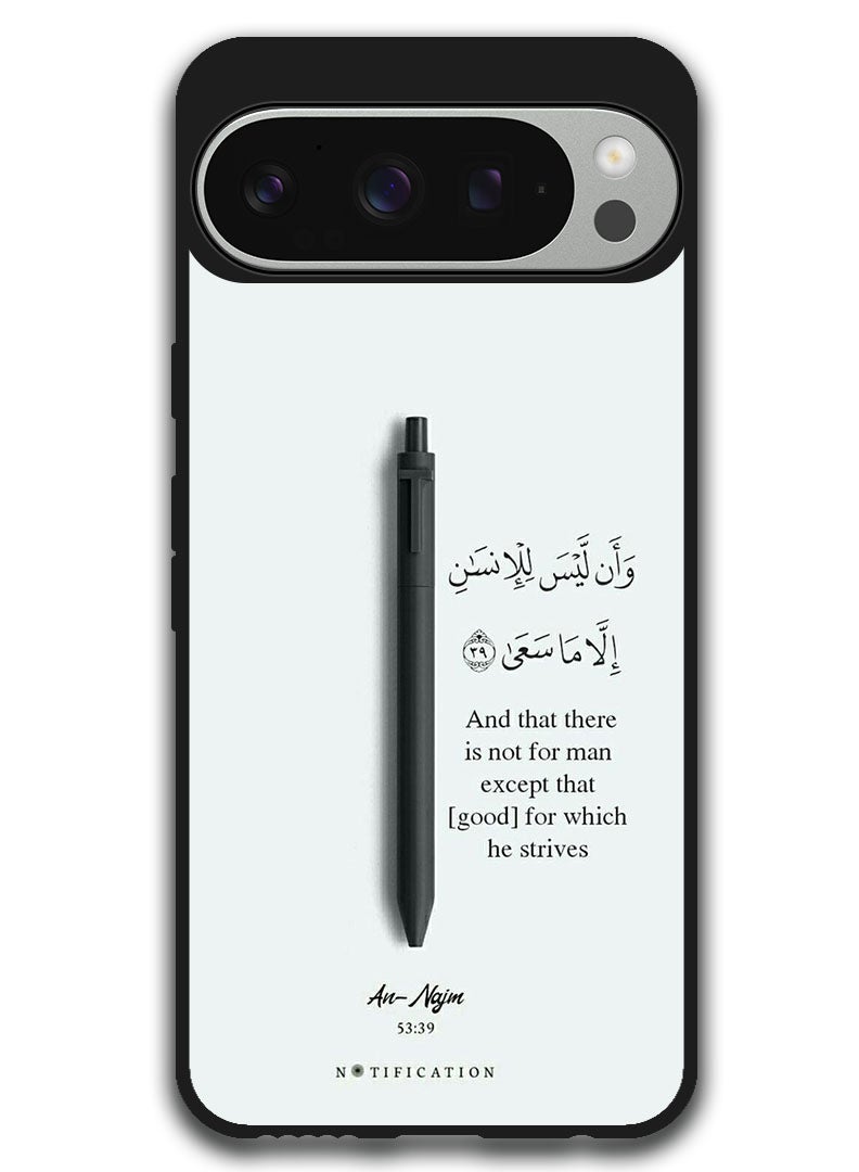 Theodor Protective Case Anti Scratch Shock Proof Bumper Cover For Google Pixel 9 Pro Arabic Design (88) - Image 1