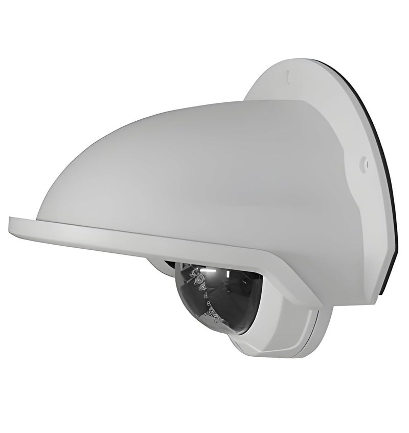 Kgeorix CCTV Camera Cover | Universal Sun & Rain Shield for Outdoor Security Cameras | Durable, White - Image 2