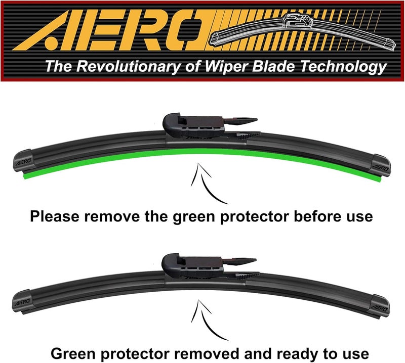 AERO Avenger 26" + 24" Premium All-Season Beam Windshield Wiper Blades for Mercedes-Benz Sprinter - Image 5