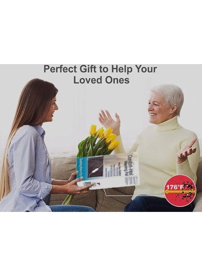 King Size Heating Pad 30×60 cm – Soft & Comfortable Heat for Back, Neck & Shoulder Pain Relief - Image 2