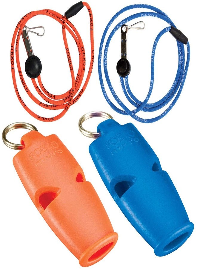 Fox 40 Micro 2 pack (Orange/Blue) - Image 3