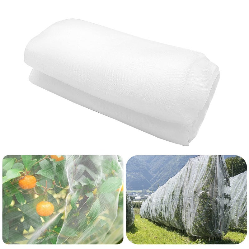 Alpurple Insect Bird Barrier Netting Mesh10 x 15 Feet Garden Bug Netting Plant Cover for Protect Plant Fruits Flower from Insect Bird Eating